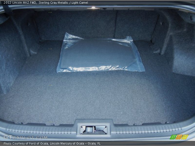 Sterling Gray Metallic / Light Camel 2012 Lincoln MKZ FWD