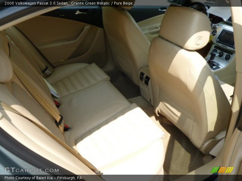 Granite Green Metallic / Pure Beige 2006 Volkswagen Passat 3.6 Sedan