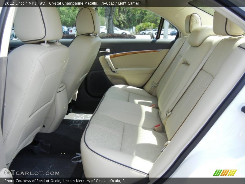 Crystal Champagne Metallic Tri-Coat / Light Camel 2012 Lincoln MKZ FWD