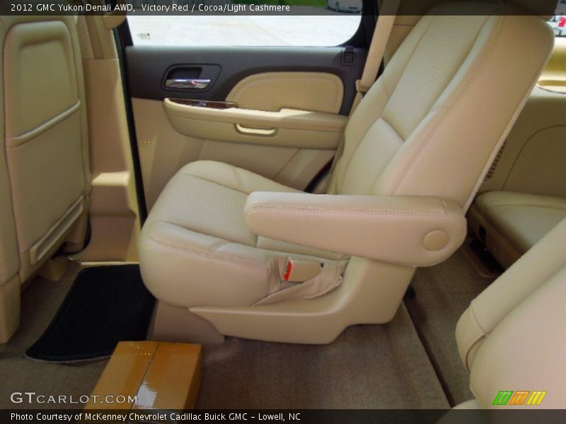 Victory Red / Cocoa/Light Cashmere 2012 GMC Yukon Denali AWD
