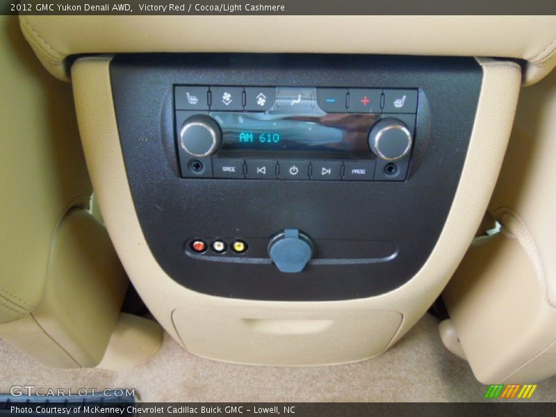 Victory Red / Cocoa/Light Cashmere 2012 GMC Yukon Denali AWD