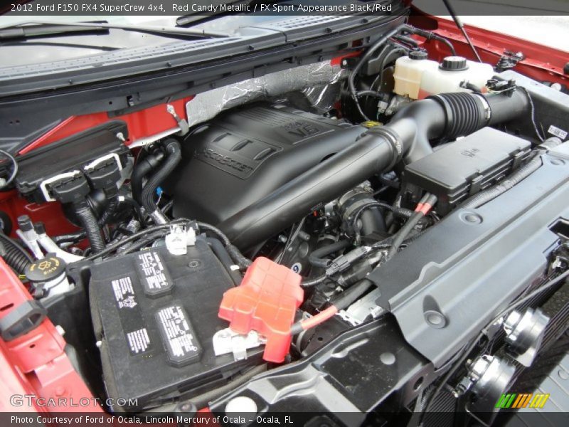  2012 F150 FX4 SuperCrew 4x4 Engine - 3.5 Liter EcoBoost DI Turbocharged DOHC 24-Valve Ti-VCT V6