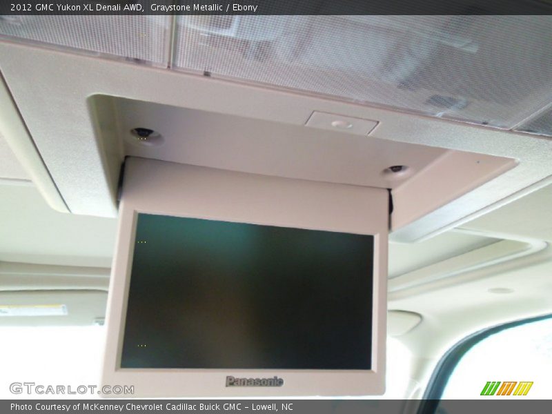 Graystone Metallic / Ebony 2012 GMC Yukon XL Denali AWD