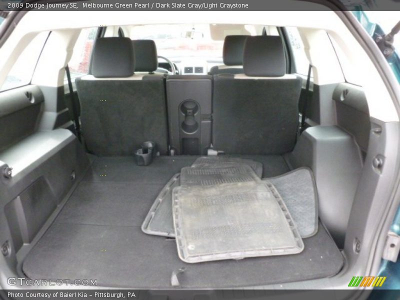 Melbourne Green Pearl / Dark Slate Gray/Light Graystone 2009 Dodge Journey SE