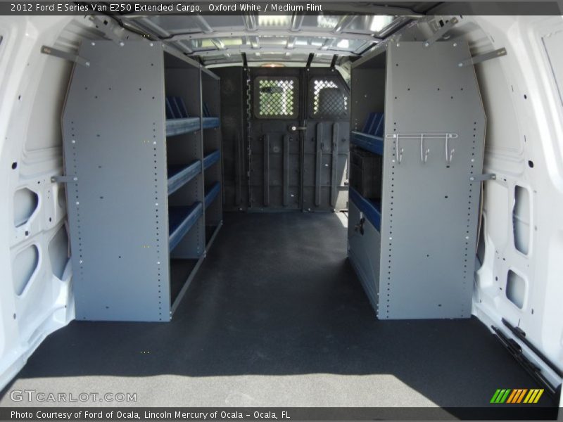 Oxford White / Medium Flint 2012 Ford E Series Van E250 Extended Cargo