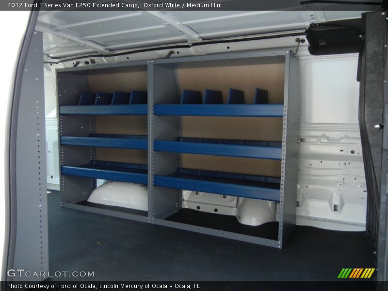 Oxford White / Medium Flint 2012 Ford E Series Van E250 Extended Cargo