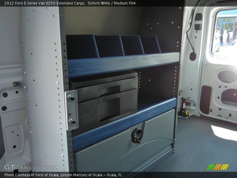 Oxford White / Medium Flint 2012 Ford E Series Van E250 Extended Cargo
