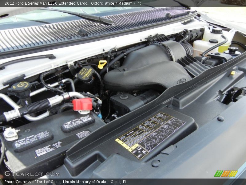 Oxford White / Medium Flint 2012 Ford E Series Van E250 Extended Cargo