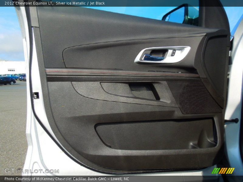 Silver Ice Metallic / Jet Black 2012 Chevrolet Equinox LT