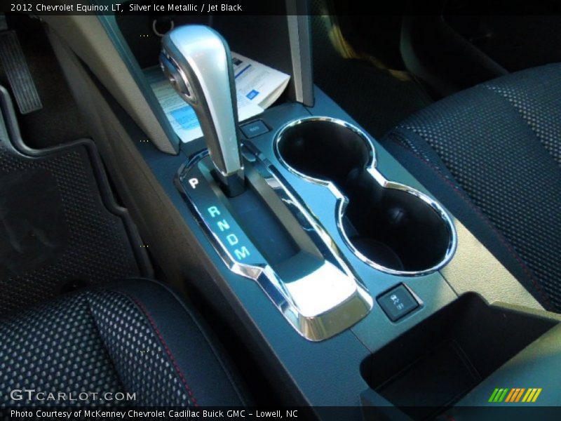 Silver Ice Metallic / Jet Black 2012 Chevrolet Equinox LT