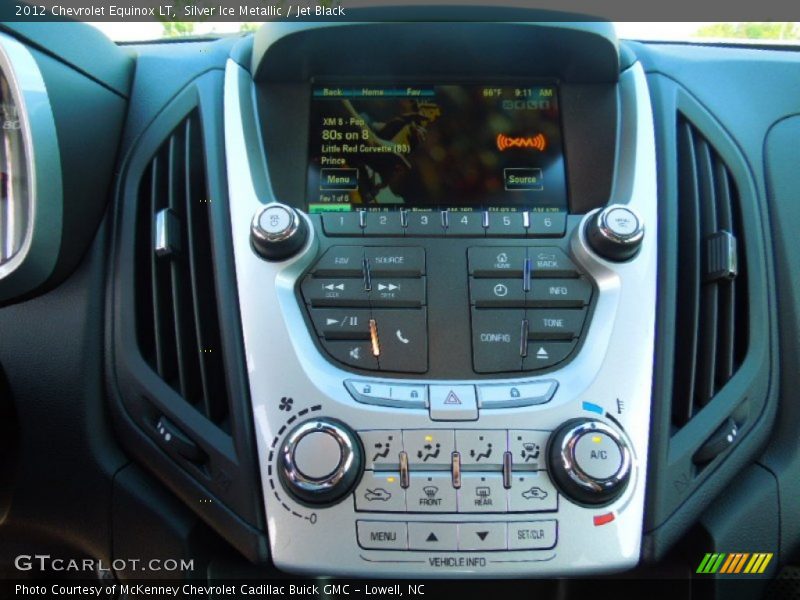 Silver Ice Metallic / Jet Black 2012 Chevrolet Equinox LT