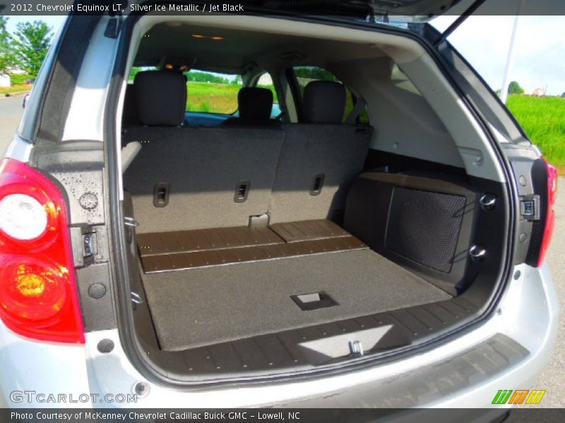 Silver Ice Metallic / Jet Black 2012 Chevrolet Equinox LT
