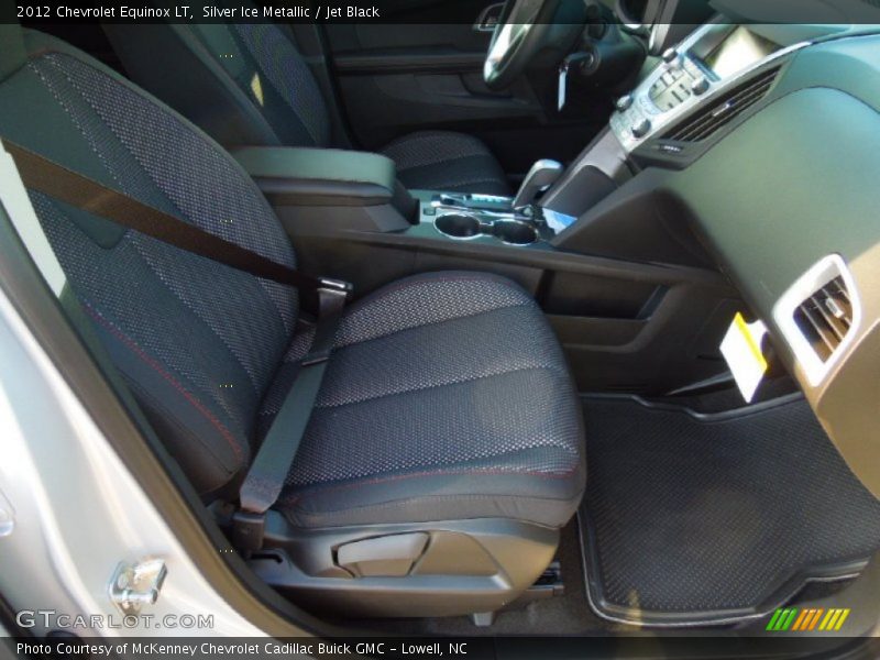 Silver Ice Metallic / Jet Black 2012 Chevrolet Equinox LT