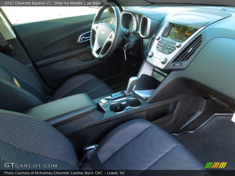 Silver Ice Metallic / Jet Black 2012 Chevrolet Equinox LT