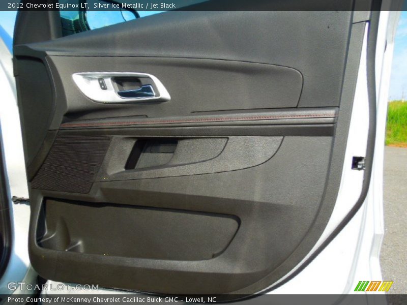 Silver Ice Metallic / Jet Black 2012 Chevrolet Equinox LT