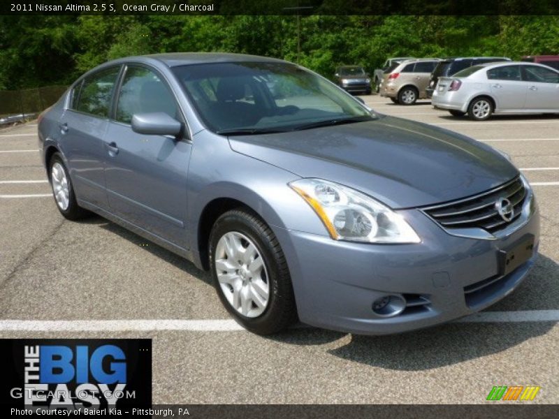 Ocean Gray / Charcoal 2011 Nissan Altima 2.5 S