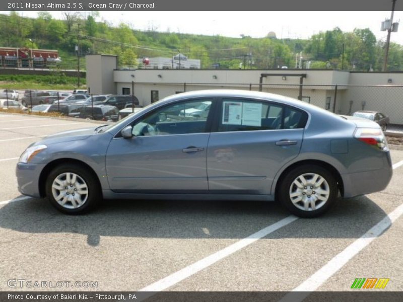 Ocean Gray / Charcoal 2011 Nissan Altima 2.5 S