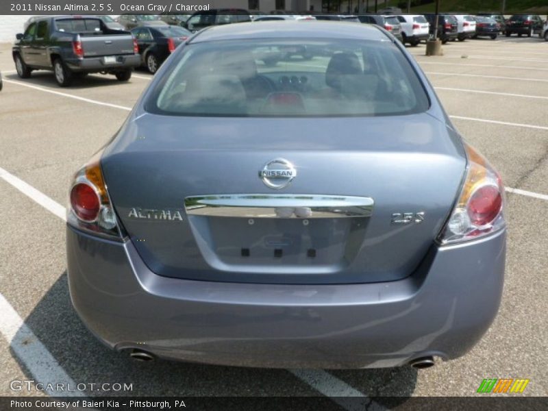 Ocean Gray / Charcoal 2011 Nissan Altima 2.5 S