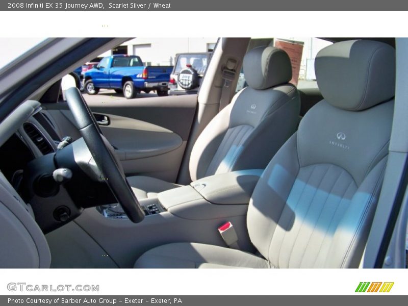 Scarlet Silver / Wheat 2008 Infiniti EX 35 Journey AWD