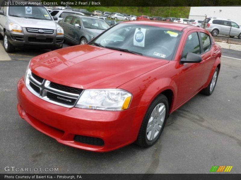 Redline 2 Pearl / Black 2011 Dodge Avenger Express