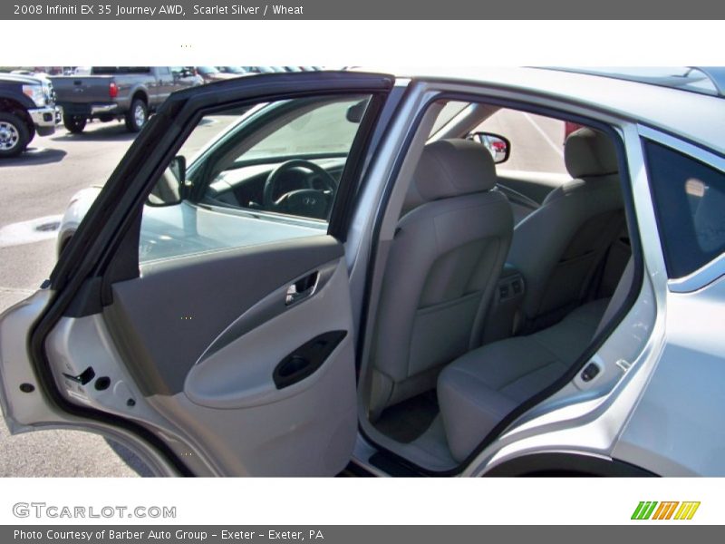 Scarlet Silver / Wheat 2008 Infiniti EX 35 Journey AWD
