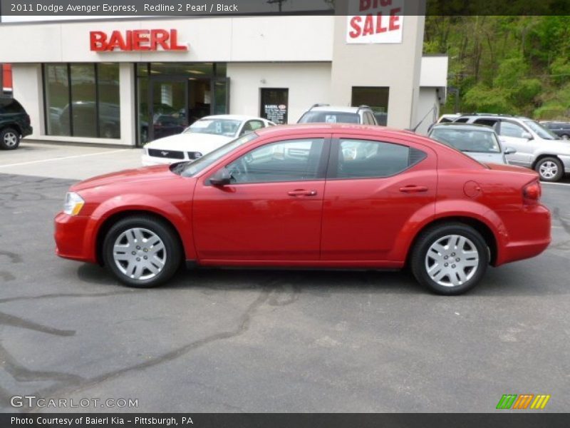 Redline 2 Pearl / Black 2011 Dodge Avenger Express