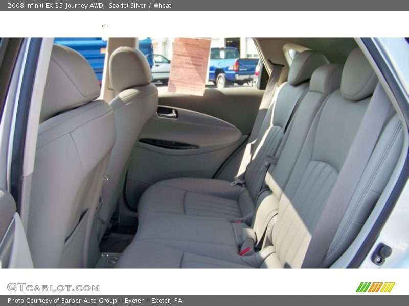 Scarlet Silver / Wheat 2008 Infiniti EX 35 Journey AWD