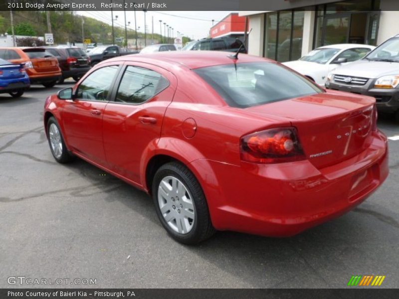 Redline 2 Pearl / Black 2011 Dodge Avenger Express