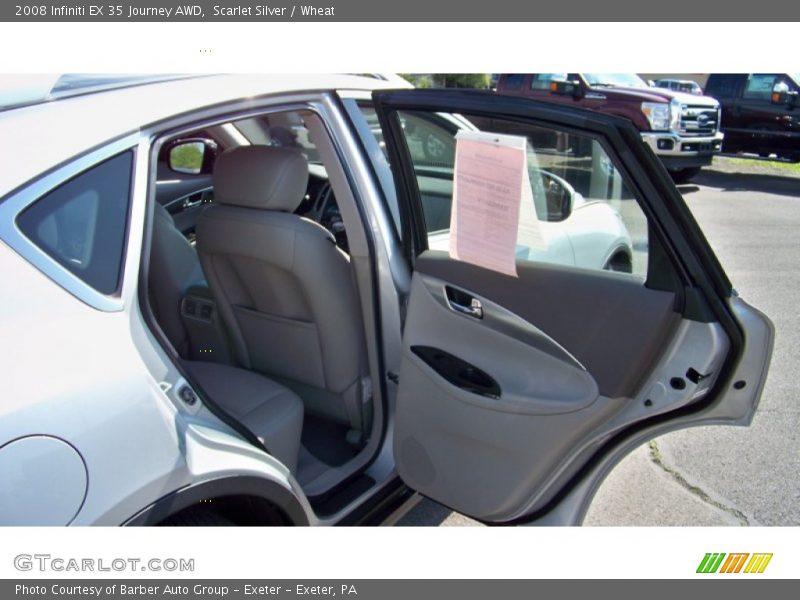 Scarlet Silver / Wheat 2008 Infiniti EX 35 Journey AWD