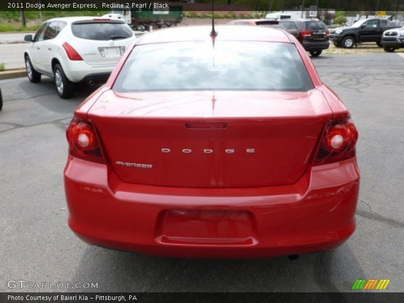 Redline 2 Pearl / Black 2011 Dodge Avenger Express