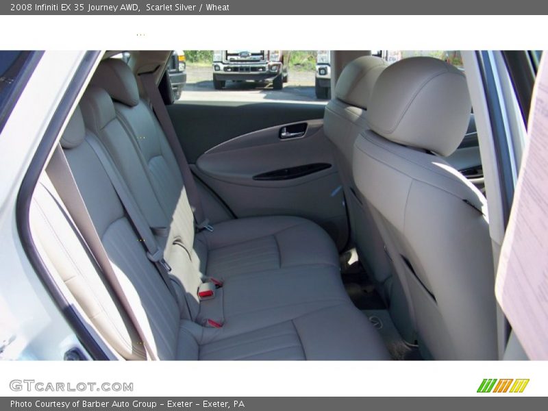 Scarlet Silver / Wheat 2008 Infiniti EX 35 Journey AWD