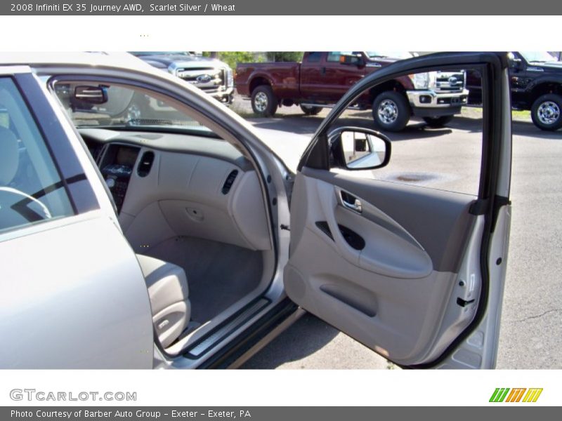 Scarlet Silver / Wheat 2008 Infiniti EX 35 Journey AWD