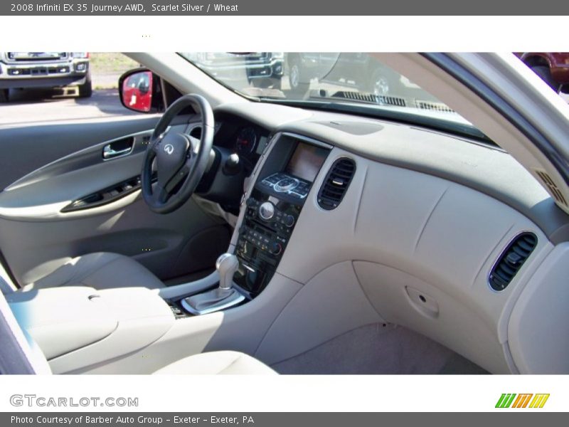 Scarlet Silver / Wheat 2008 Infiniti EX 35 Journey AWD
