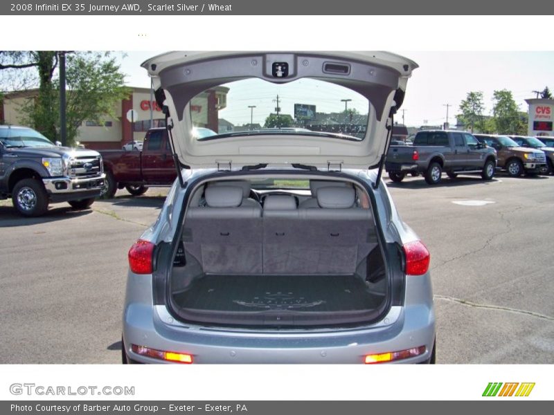Scarlet Silver / Wheat 2008 Infiniti EX 35 Journey AWD