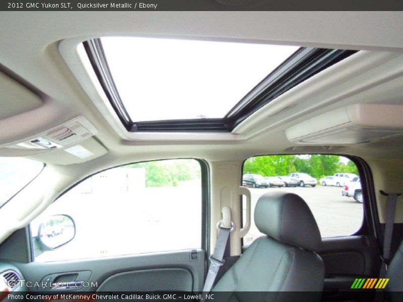 Quicksilver Metallic / Ebony 2012 GMC Yukon SLT