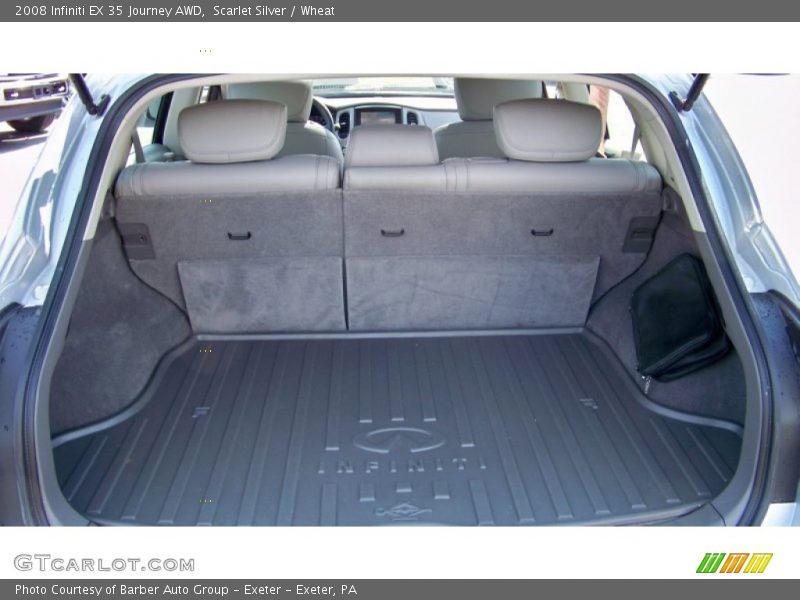 Scarlet Silver / Wheat 2008 Infiniti EX 35 Journey AWD