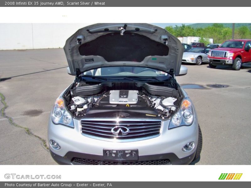 Scarlet Silver / Wheat 2008 Infiniti EX 35 Journey AWD