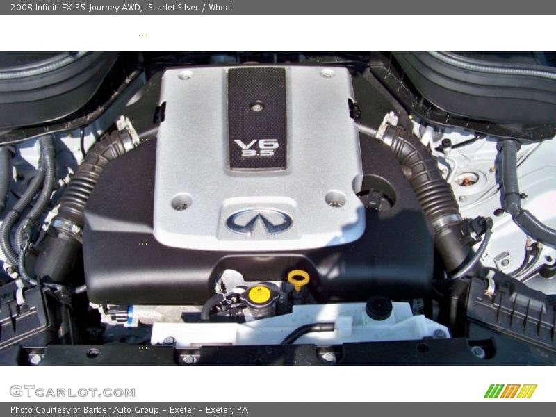 Scarlet Silver / Wheat 2008 Infiniti EX 35 Journey AWD