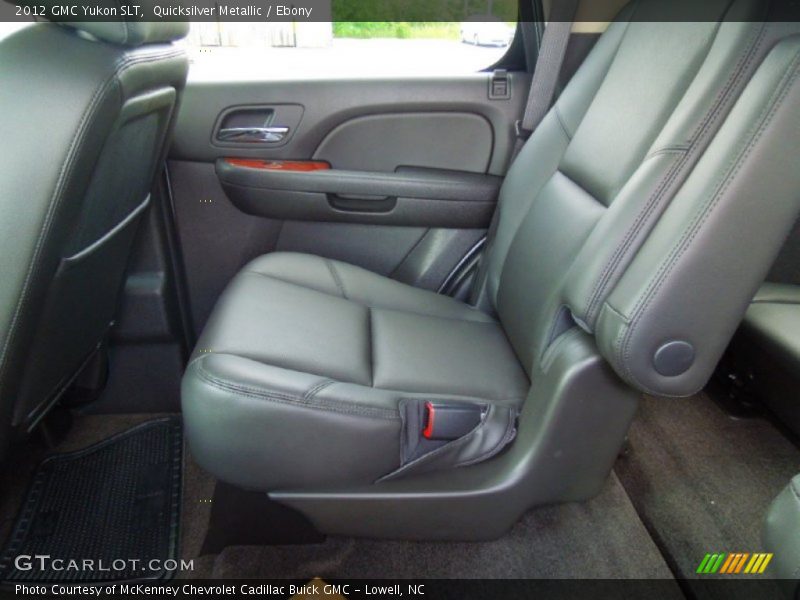 Quicksilver Metallic / Ebony 2012 GMC Yukon SLT