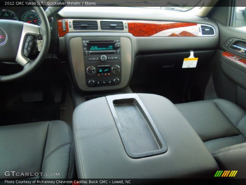 Quicksilver Metallic / Ebony 2012 GMC Yukon SLT