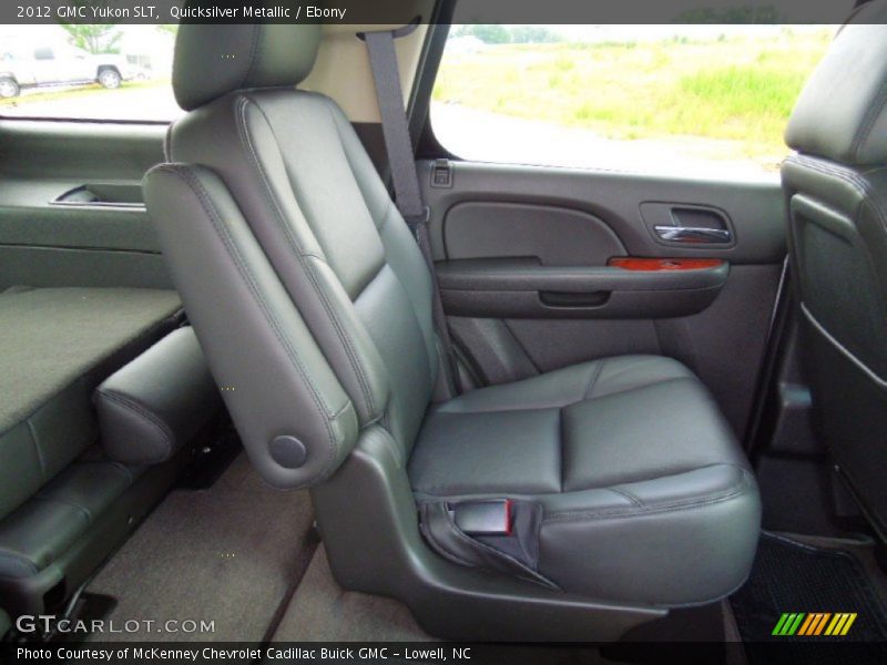 Quicksilver Metallic / Ebony 2012 GMC Yukon SLT