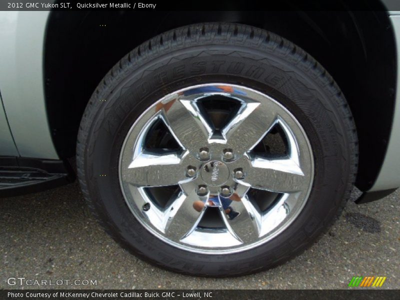 Quicksilver Metallic / Ebony 2012 GMC Yukon SLT