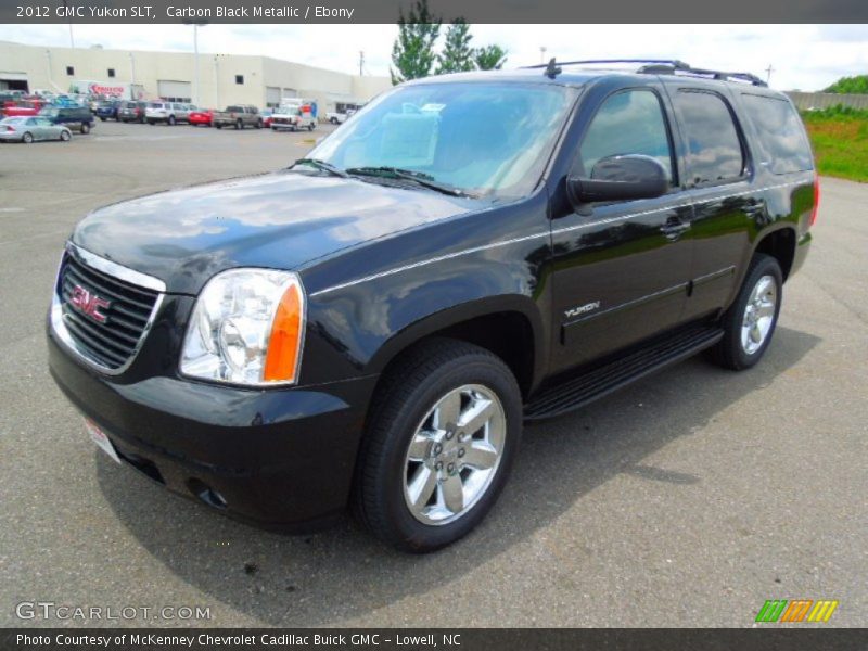 Carbon Black Metallic / Ebony 2012 GMC Yukon SLT