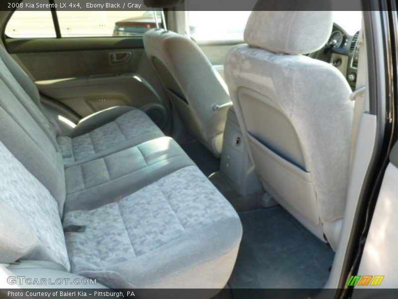 Ebony Black / Gray 2008 Kia Sorento LX 4x4