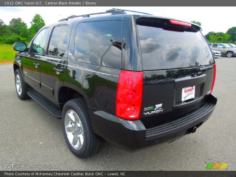 Carbon Black Metallic / Ebony 2012 GMC Yukon SLT