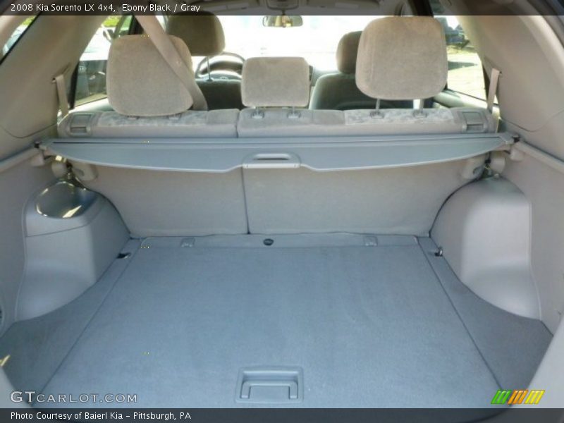 Ebony Black / Gray 2008 Kia Sorento LX 4x4