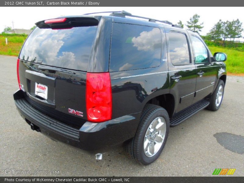Carbon Black Metallic / Ebony 2012 GMC Yukon SLT