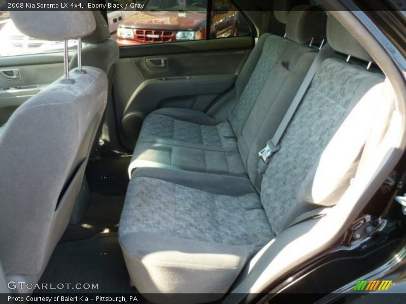 Ebony Black / Gray 2008 Kia Sorento LX 4x4