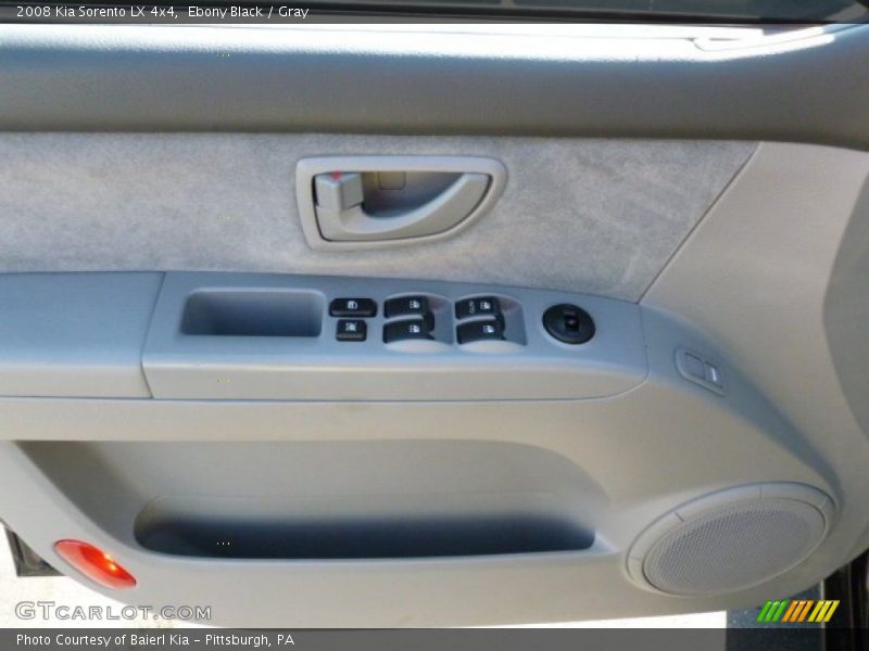 Ebony Black / Gray 2008 Kia Sorento LX 4x4