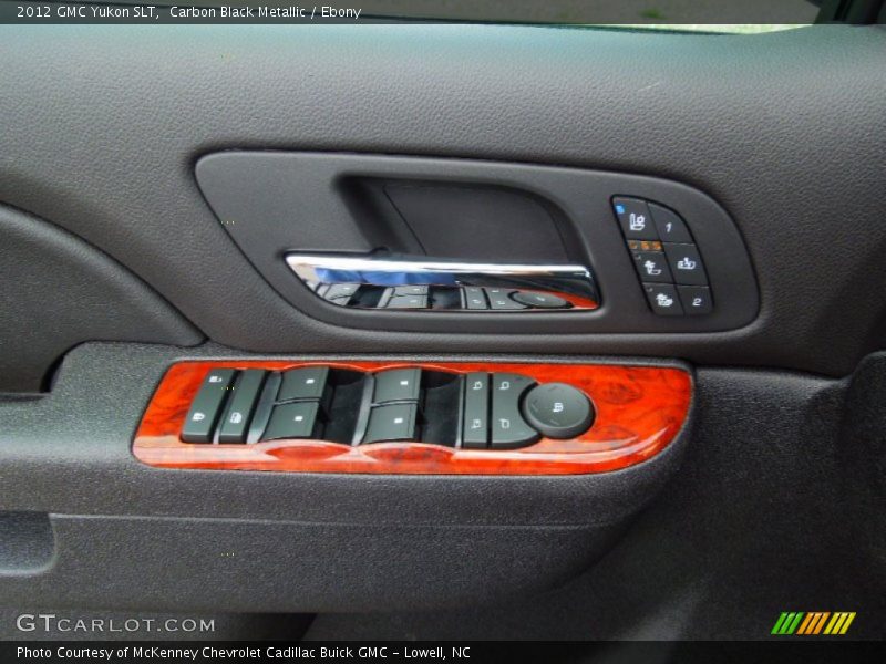 Carbon Black Metallic / Ebony 2012 GMC Yukon SLT